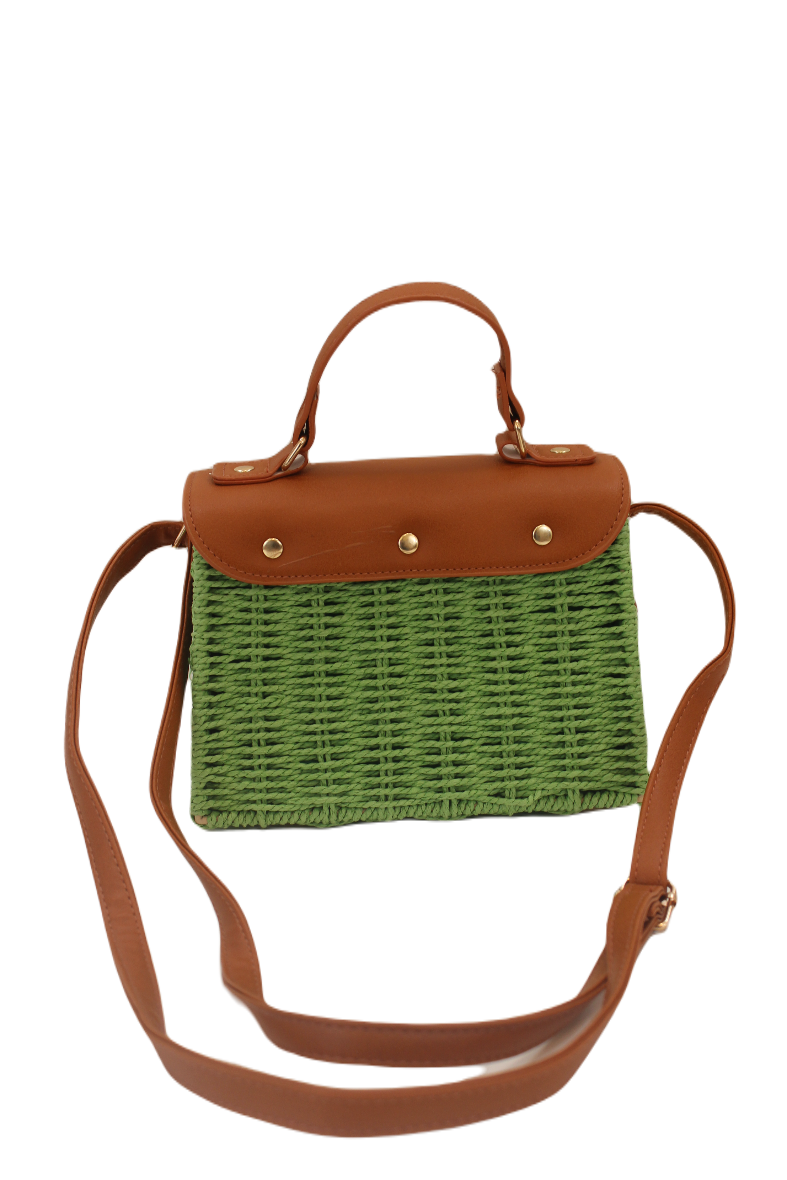 Borsa a tracolla in paglia