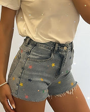 Shorts con stelle