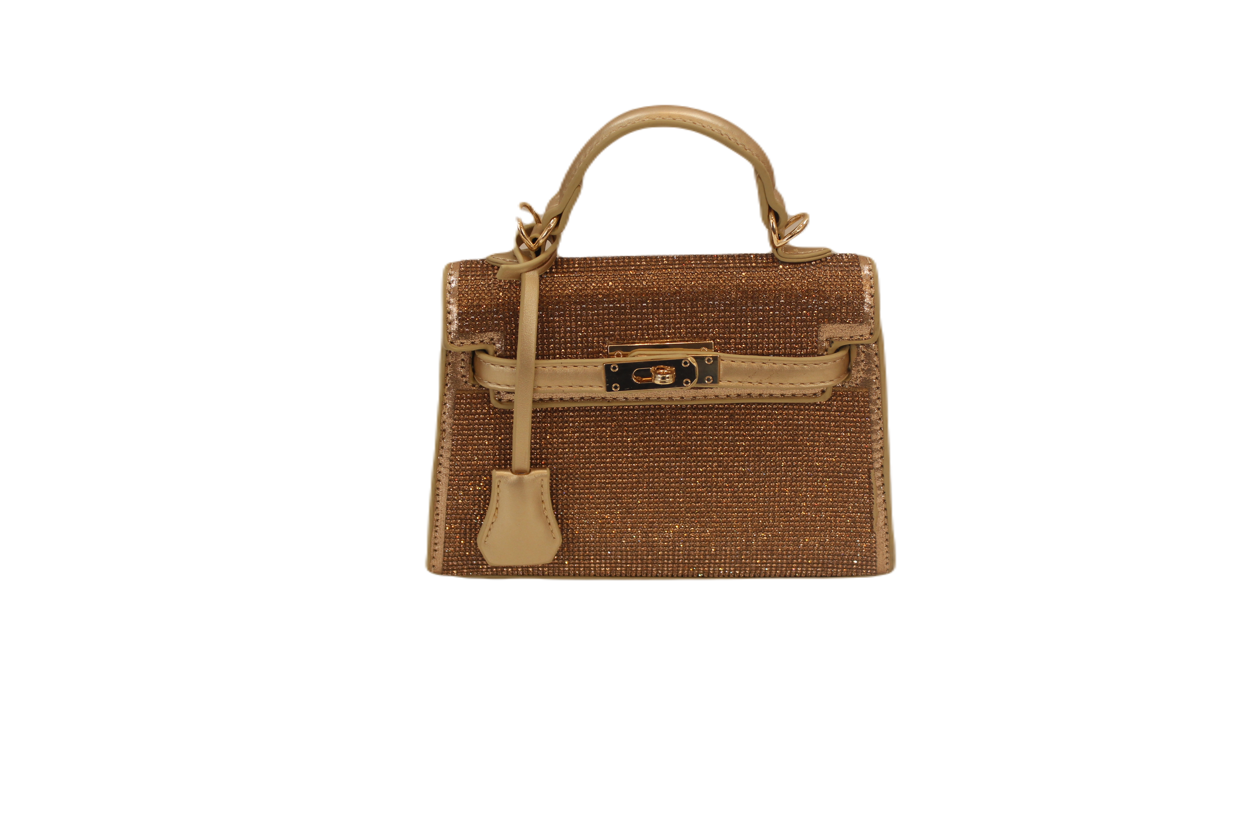 Simil birkin con brillanti