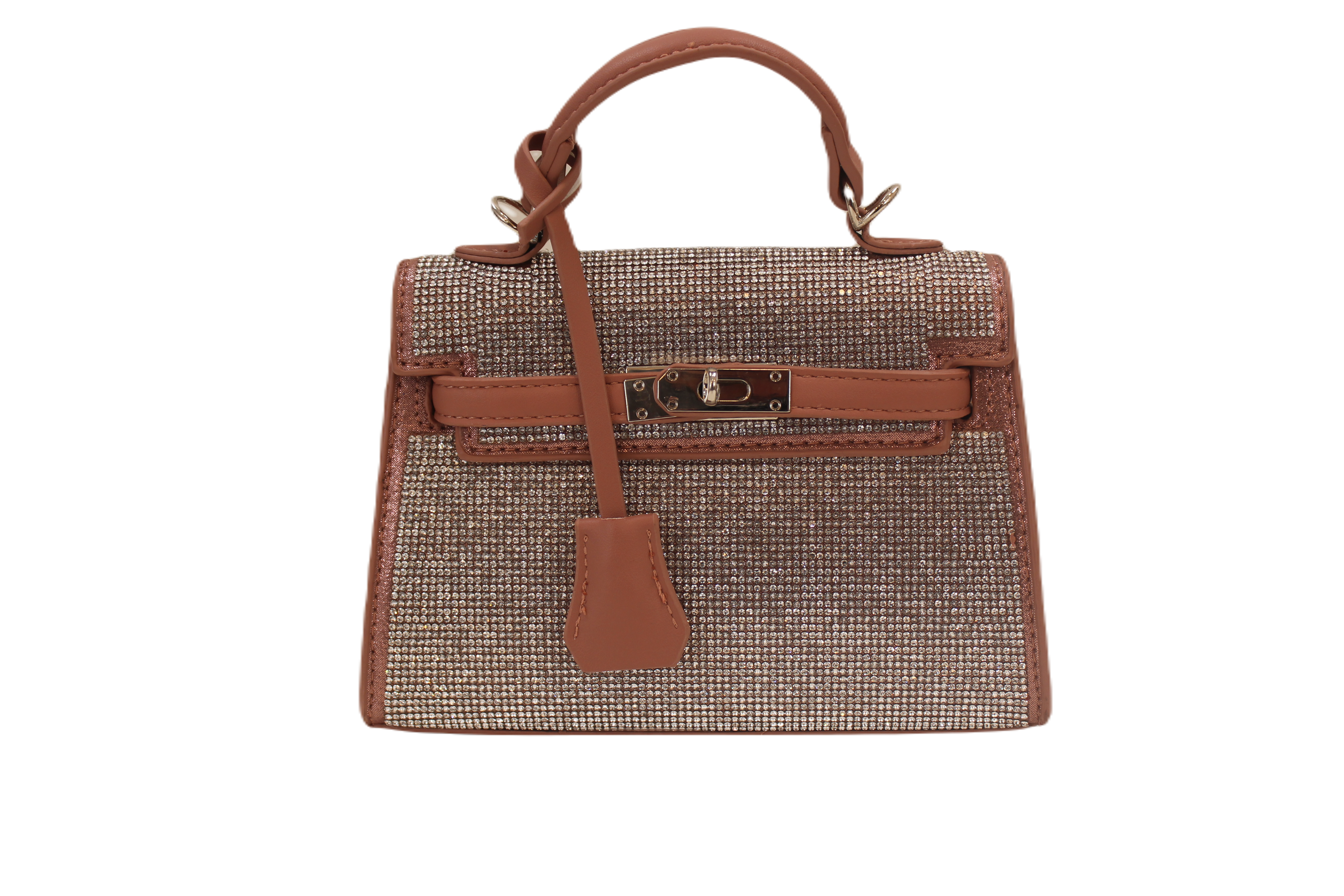 Simil birkin con brillanti