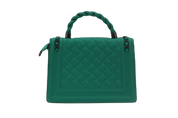 Borsa trapuntata - Verde