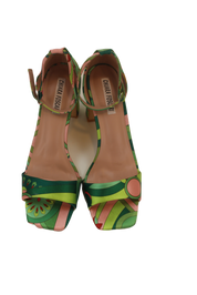 Scarpa con tacco fantasia