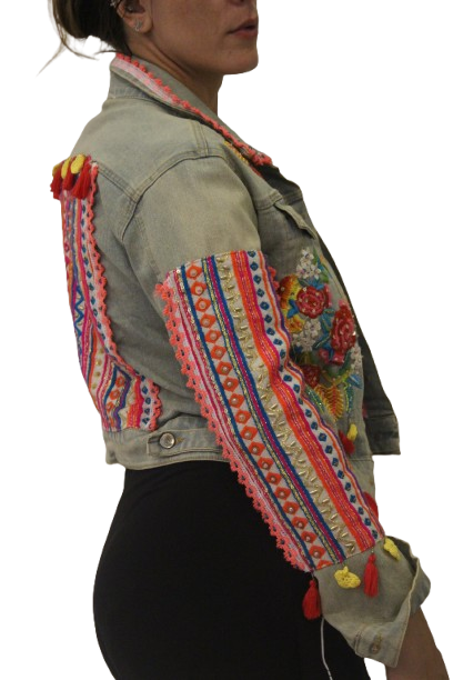 Giacca di jeans rainbow - JEANS