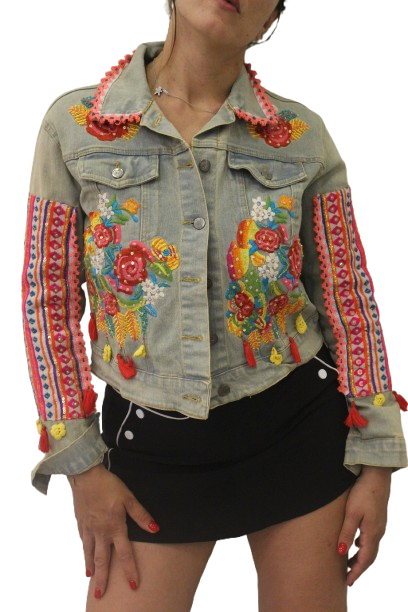 Giacca di jeans rainbow - JEANS