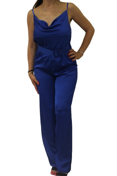 tuta con cinta - BLU