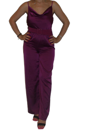 tuta con cinta - VIOLA