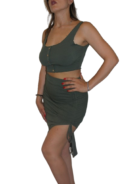 completo flavia - VERDE MILITARE
