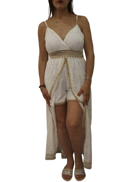 vestito giada - BIANCO