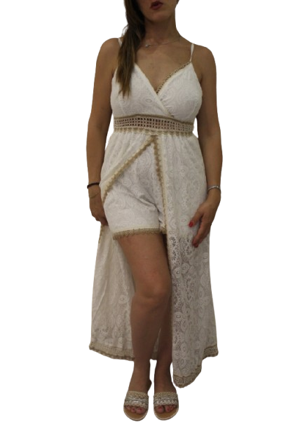 vestito giada - BIANCO