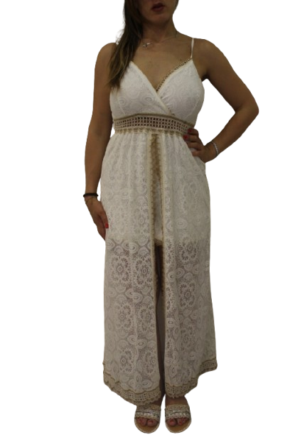 vestito giada - BIANCO